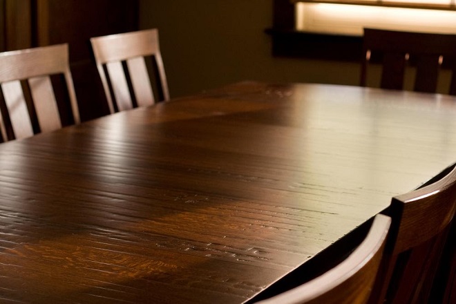Refinish Scratched Wood Dining Room Table