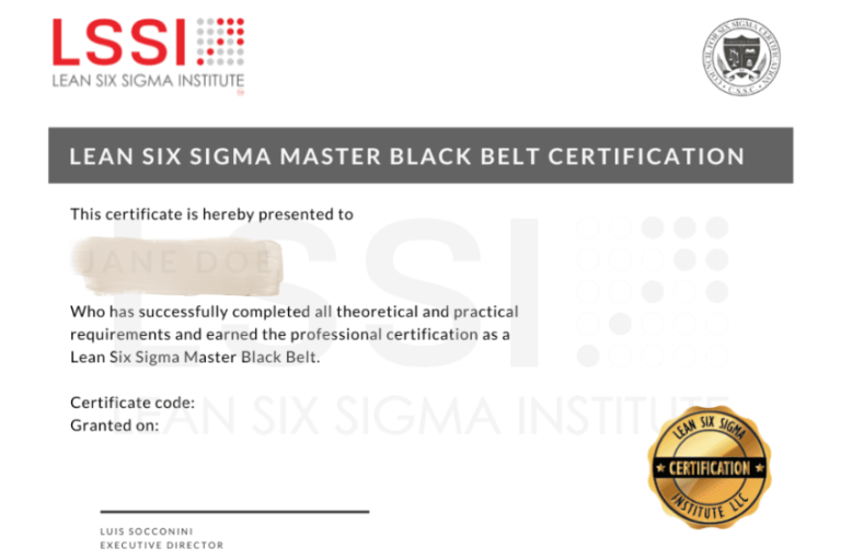 Six Sigma Master Black Belt Certification to Boost Skills