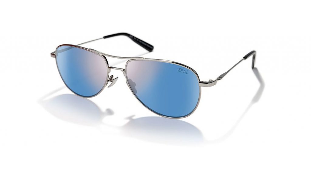silver oval polarized sunglasses