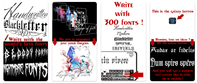 Tattoo Font Designer 