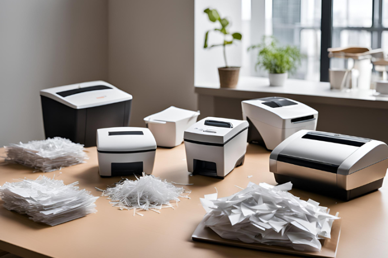 Different Types of Paper Shredders: Choose the Right Shredder