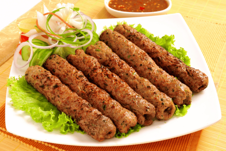 Mutton Seekh Kebab